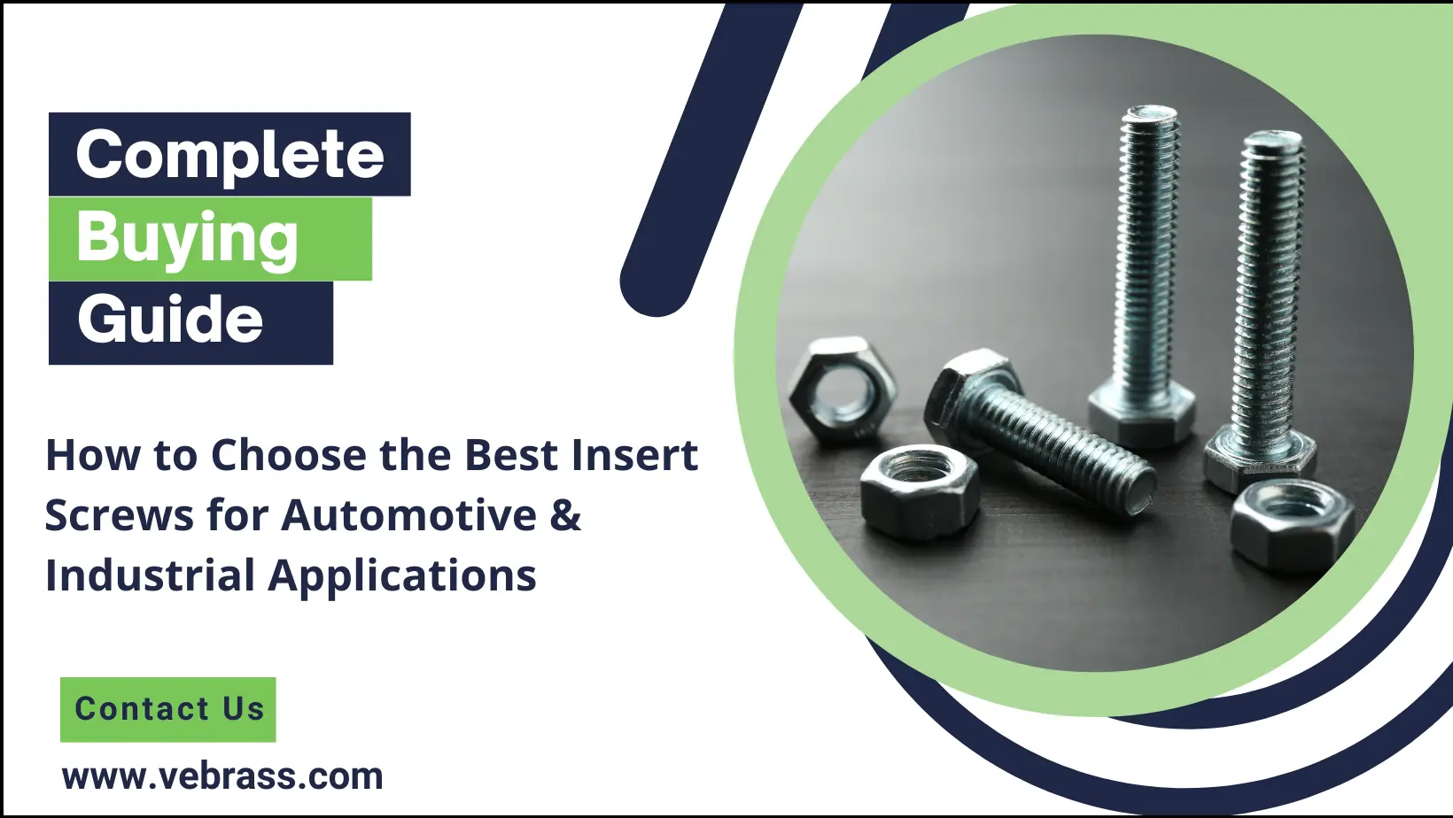 Insert Screws in Automotive Applications